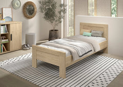 Sam Bed 90 X 200 Cm Oak (VIP)