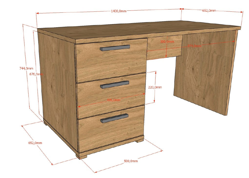 Sam Desk Oak (VIP)
