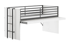 Sam Mid Sleeper Bed(85) 90 X 200 Cm White (VIP)