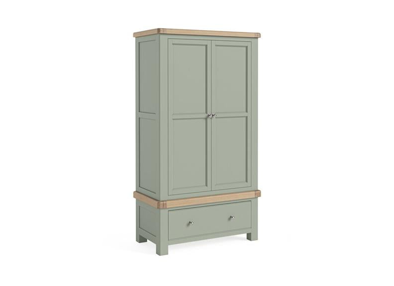 Salcombe Sage Two Door wardrobe - c/o
