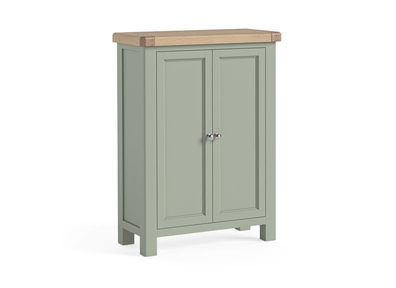 Salcombe Sage Shoe Cabinet - c/o