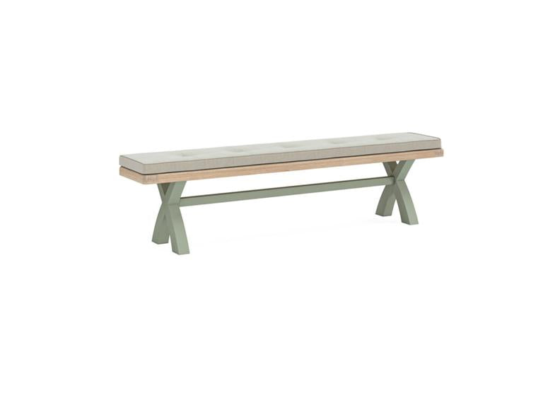 Salcombe Sage Dining Bench – Elegant, Modern & Built to Last