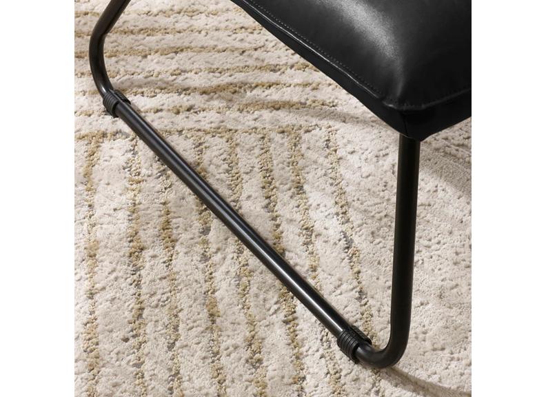 Saxon Faux Leather Lounge Chairs