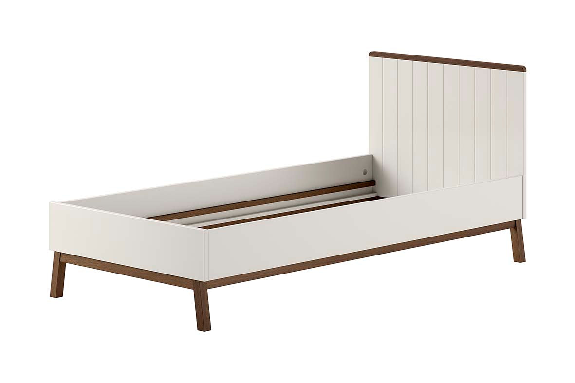 Sezane Bed 90 X 200 Cm Clay/Walnut (VIP)