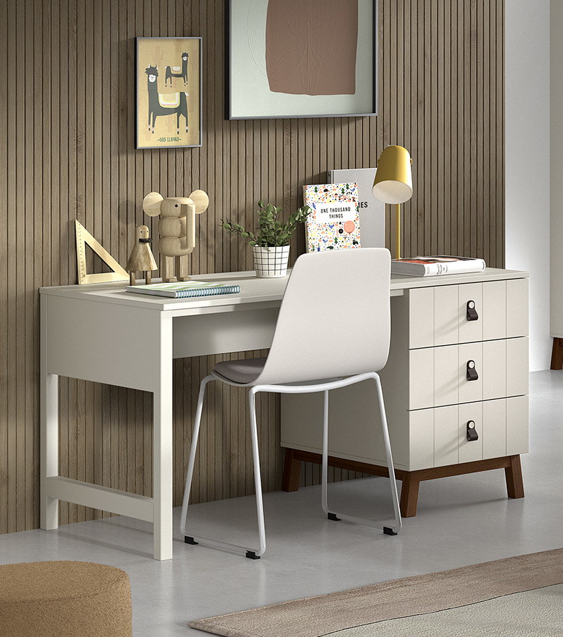 Sezane Desk Clay/Walnut (VIP)