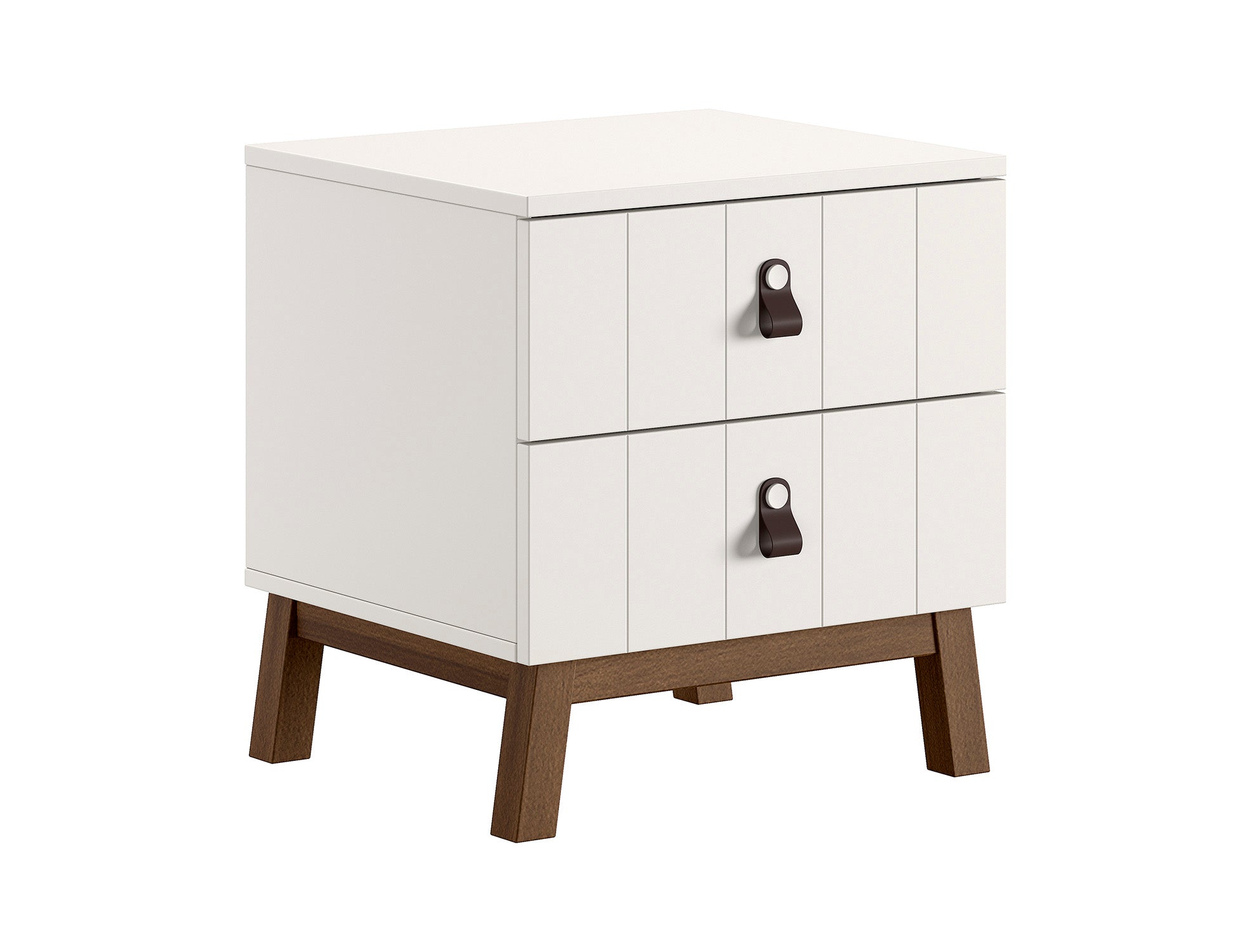 Sezane Nightstand Clay/Walnut (VIP)