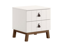 Sezane Nightstand Clay/Walnut (VIP)