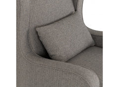 Sherborne Grey Fabric Armchair - detail