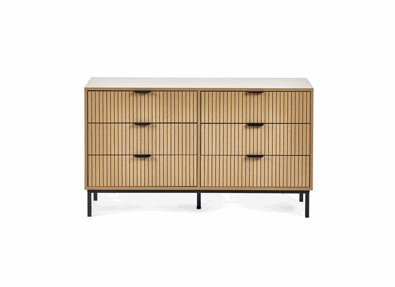 Sia Wide Chest Of Drawers - front