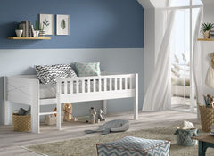 Scott White Low Sleeper With Ladder Only