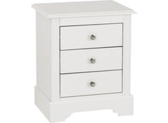 Stratford Three Drawer Bedside – Modern Storage Nightstand for Bedroom (Pre-Order Only)