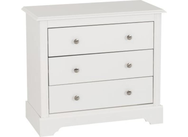 Stratford Three Drawer Bedroom Chest – Modern Storage for Bedrooms