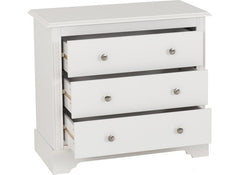 Stratford Three Drawer Bedroom Chest – Modern Storage for Bedrooms