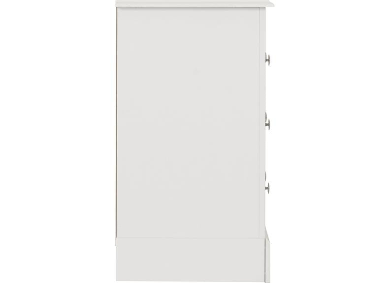 Stratford Three Drawer Bedroom Chest – Modern Storage for Bedrooms