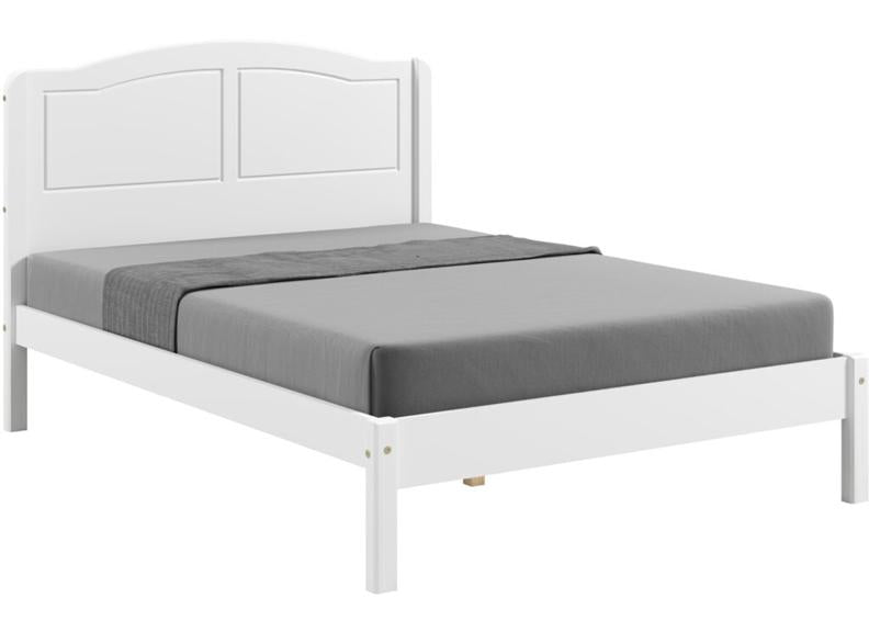 Stratford Bedframe – White Bedframe With Arched Headboard