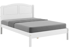 Stratford Bedframe – White Bedframe With Arched Headboard
