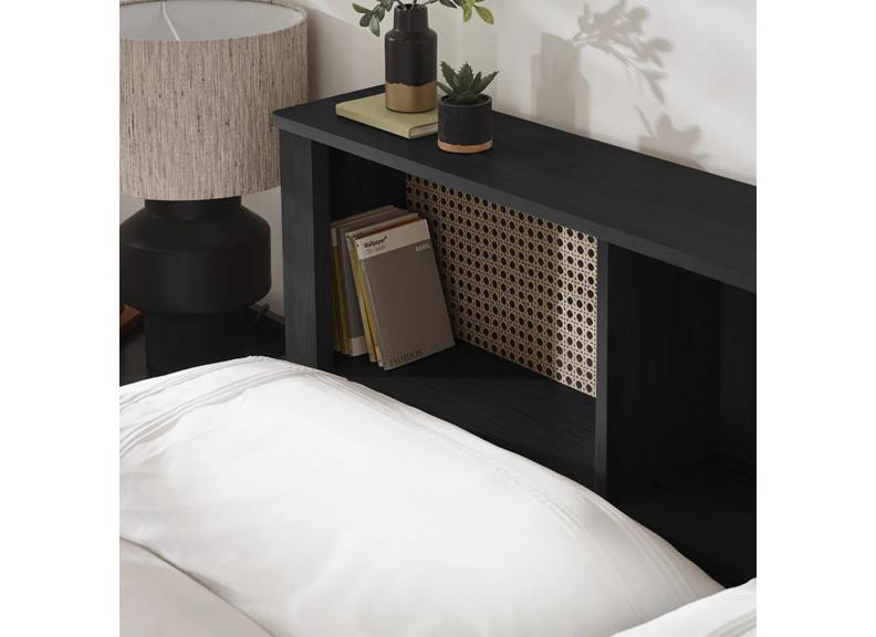 Sydney Black Ash Bed (Pre-Order Only)