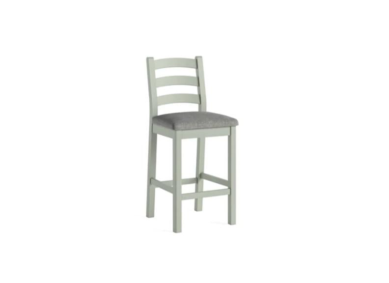 Salcombe Sage Bar Stool - grey seat