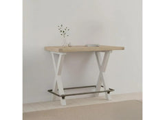 Salcombe Grey Bar Table - room