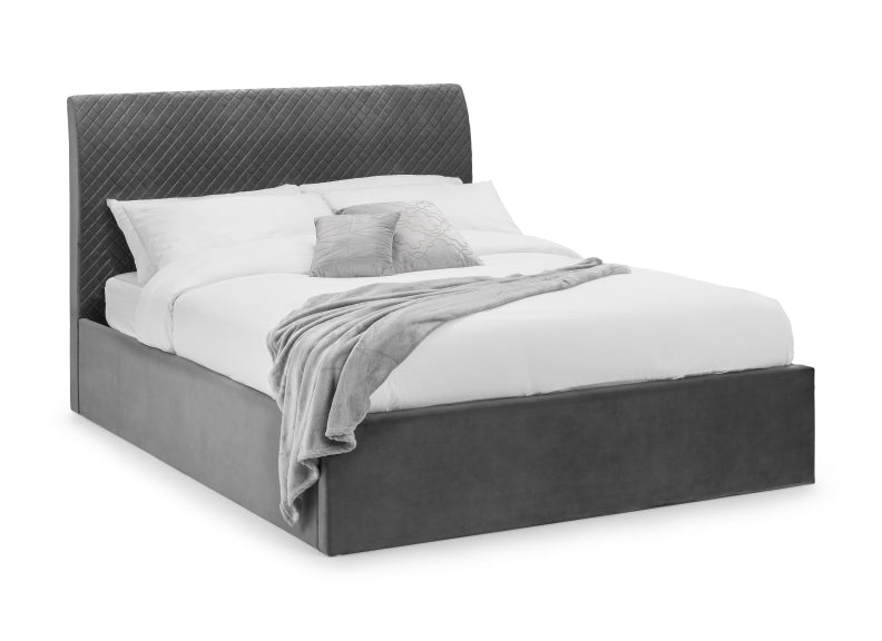 Sanderson Quilted Storage Bed - closed