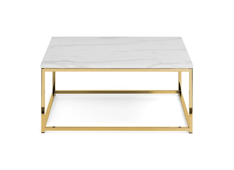 Scala White & Gold Coffee Table - 1