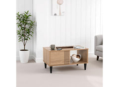 Tessa Coffee Table – Oak Effect Wooden Coffee Table With Storage Compartment | Modern Living Room Furniture