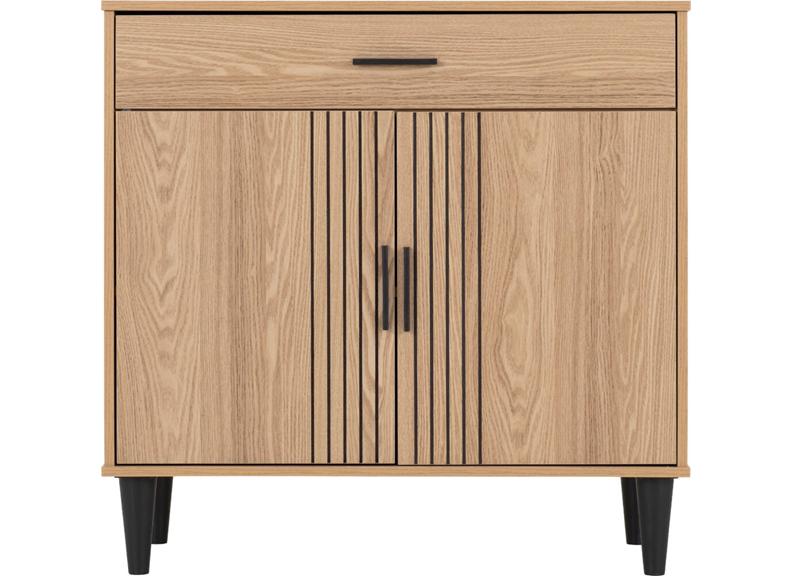 Tessa Two Door One Drawer Small Sideboard – Oak Effect Wooden Small Sideboard | Modern Living Room Furniture (Copy)
