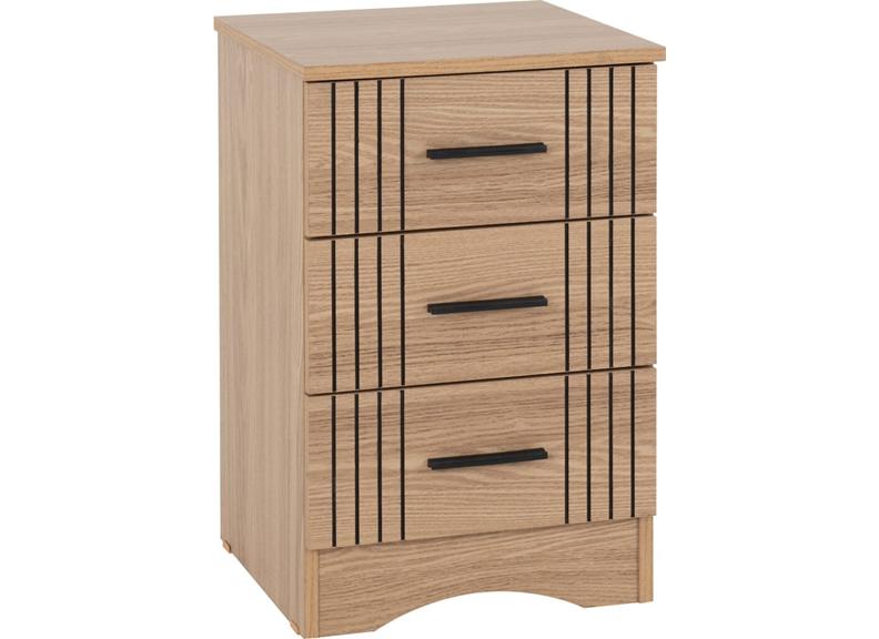 Tessa Bedside – Oak Effect Bedroom Furniture | Modern Bedroom Furniture