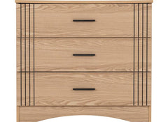 Tessa Three Drawer Bedroom Chest – Oak Effect Bedroom Furniture | Modern Bedroom Furniture