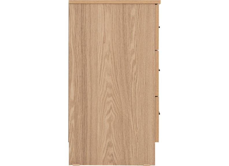 Tessa Six Drawer Bedroom Chest – Oak Effect Bedroom Furniture | Modern Bedroom Furniture