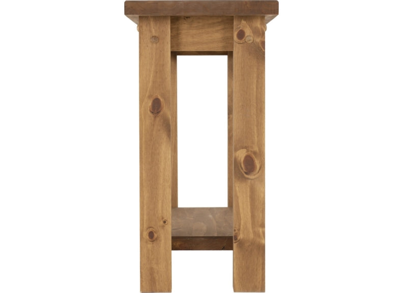 Tortilla Console Table - side