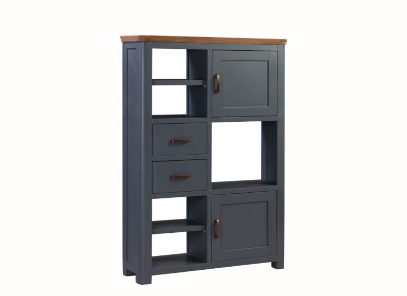 Treviso Blue High Display Cabinet