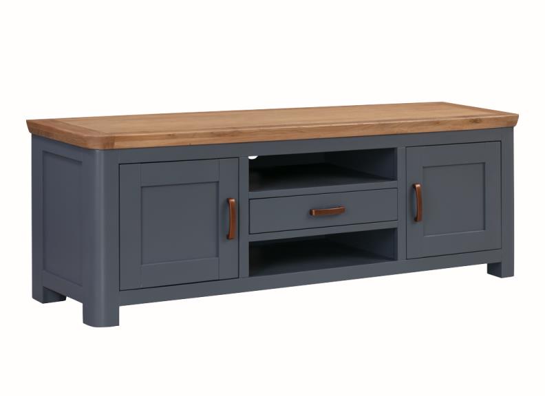 Treviso Blue Wide TV stand