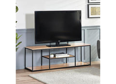 Tribeca Sonoma Oak TV Stand - room