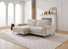 Thurso Left Hand Powered Sofa - closed