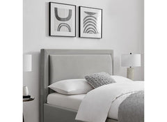 Ursa Grey Bed - headboard