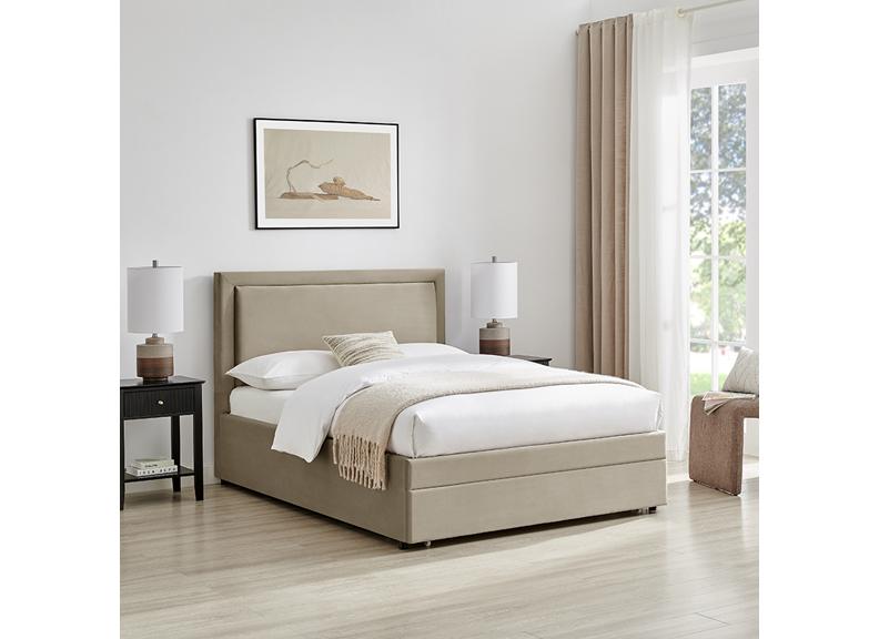 Ursa Taupe Bed - room