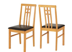 Vienna Dining Chair - front & rear