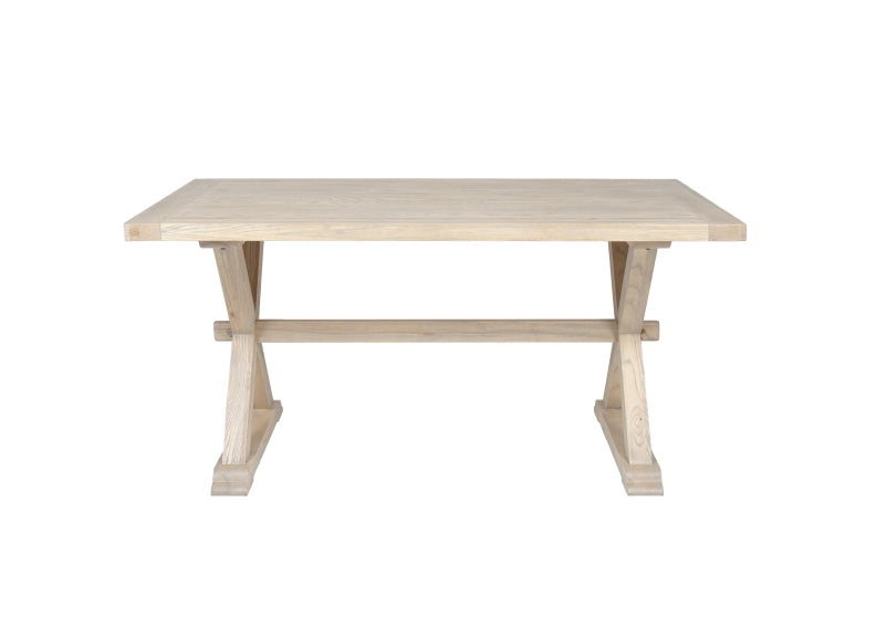 Valent 1.6m Cross Dining Set W/Bench