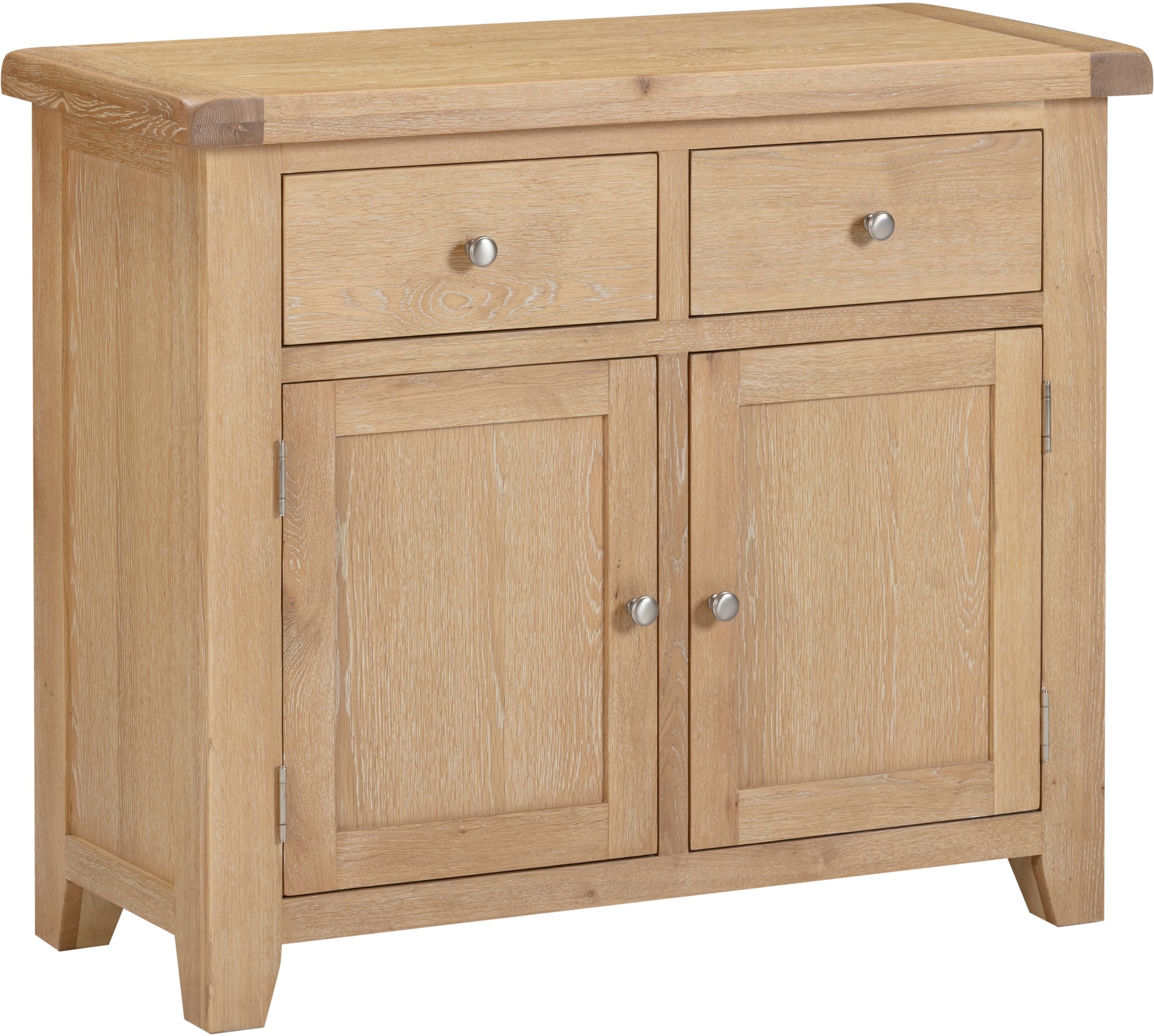 Windsor 2 Door 2 Drawer Sideboard – Natural Oak (WBF)