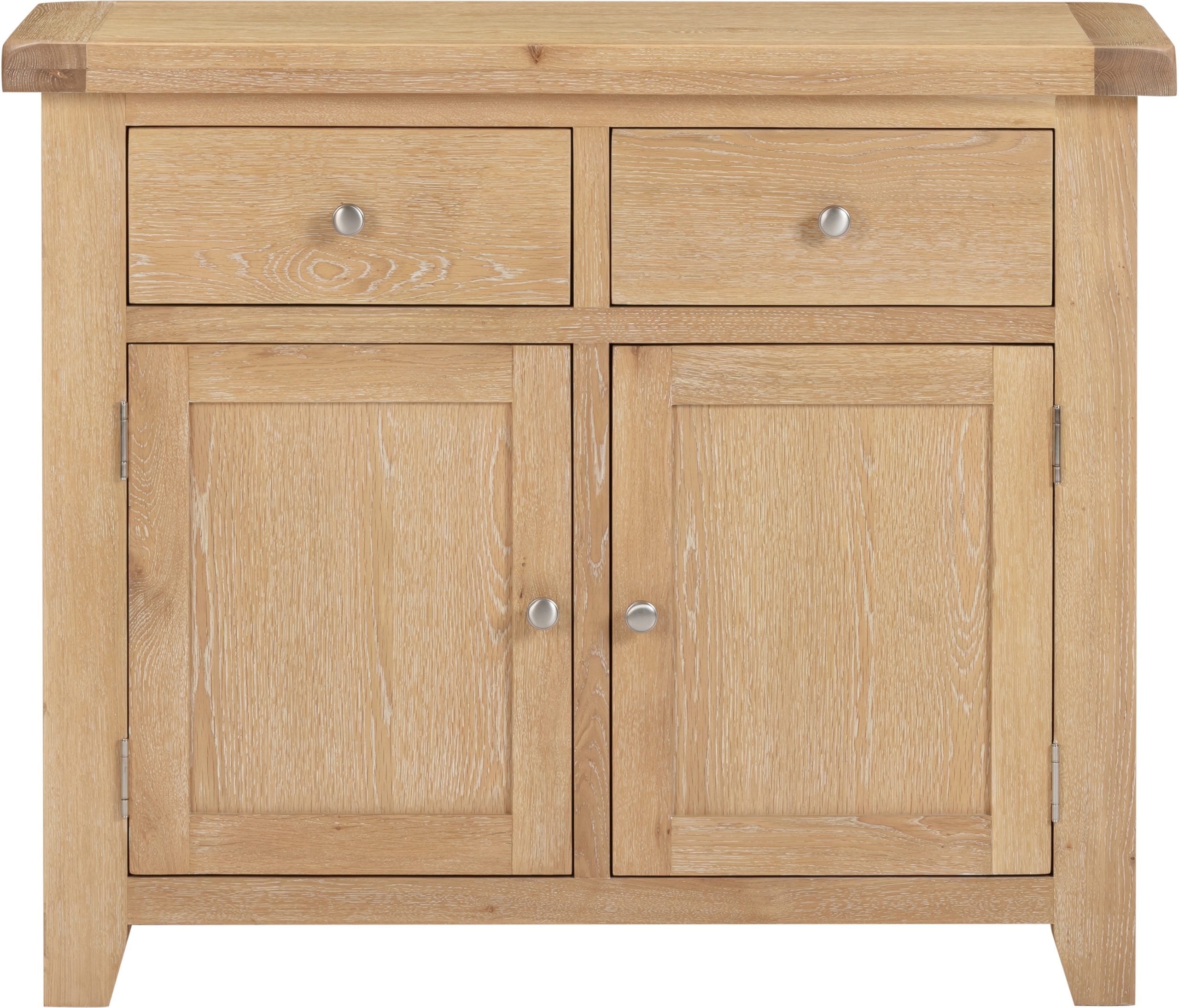 Windsor 2 Door 2 Drawer Sideboard – Natural Oak (WBF)