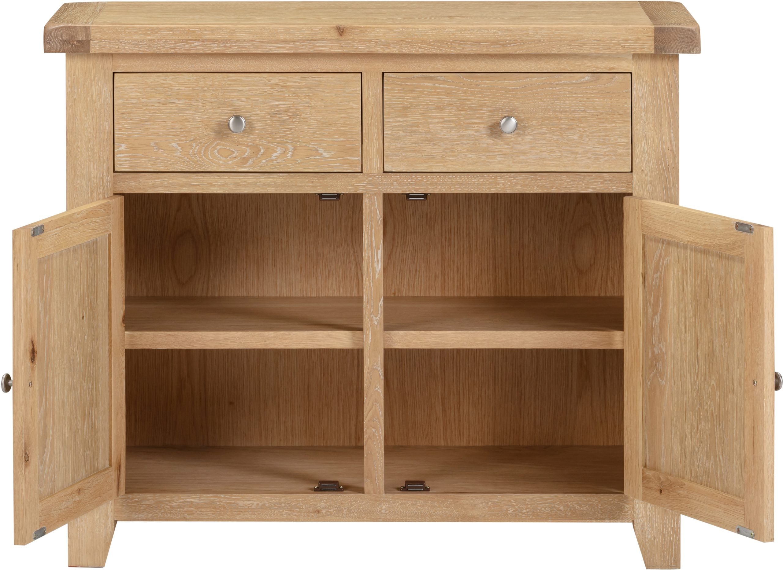 Windsor 2 Door 2 Drawer Sideboard – Natural Oak (WBF)
