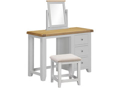 WINDSOR  Dressing Table Set - PEBBLE GREY/OAK (WBF)