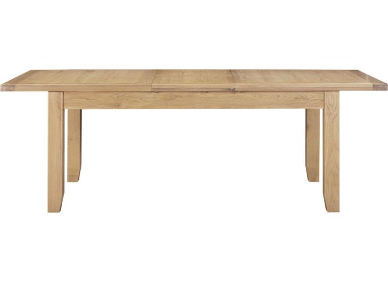 Windsor Extending Dining Tables – Natural Oak with Smooth Extension Mechanism (WBF)