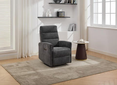 Waterville Dark Grey Armchair - 1