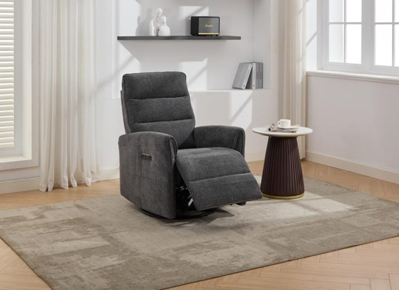 Waterville Dark Grey Armchair - 2