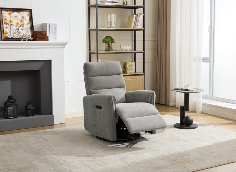 Waterville Light Grey Armchair - 1