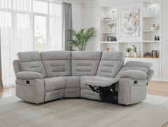 Wilbur Corner Group with Manual Recline | Fabric Upholstery | Pocket Sprung Comfort