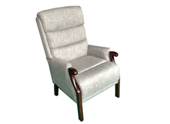 Wesley Linen Grey Armchair