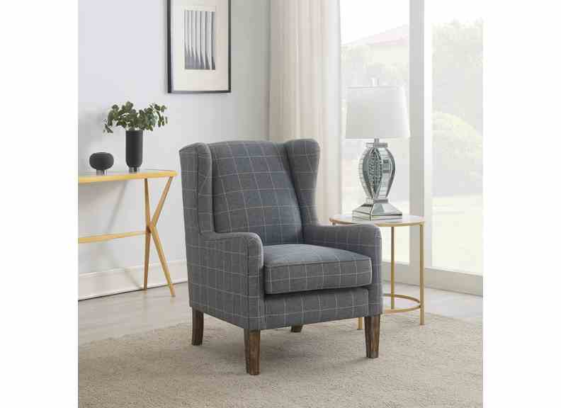 Woodside Lawson Grey Armchair - 1
